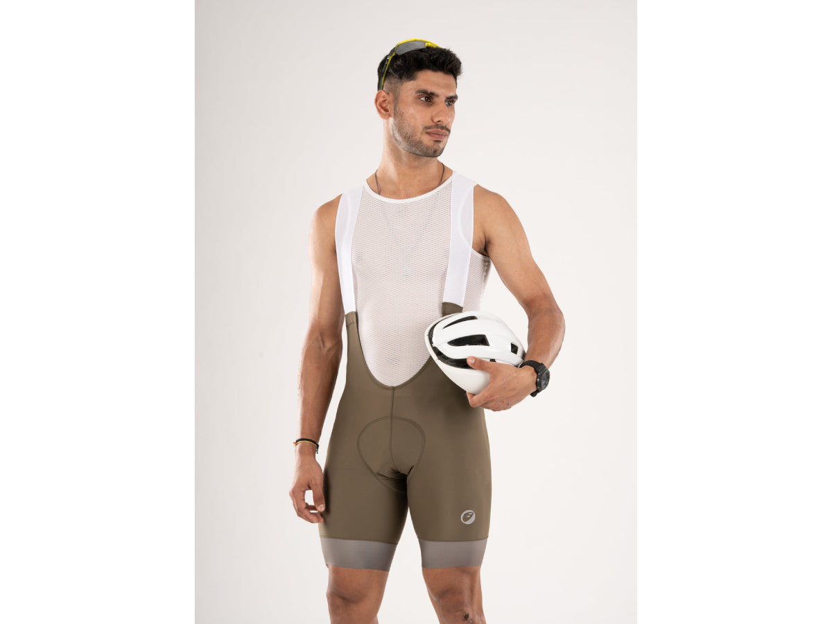 Apace Mens Cycling Ultralight Catapult Bib Shorts - Moss