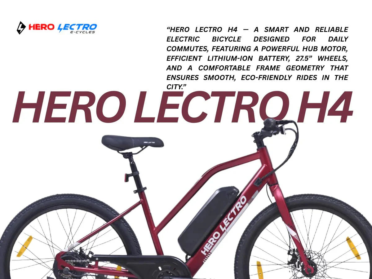 Hero Lectro 26 H4 SS E-Bicycle
