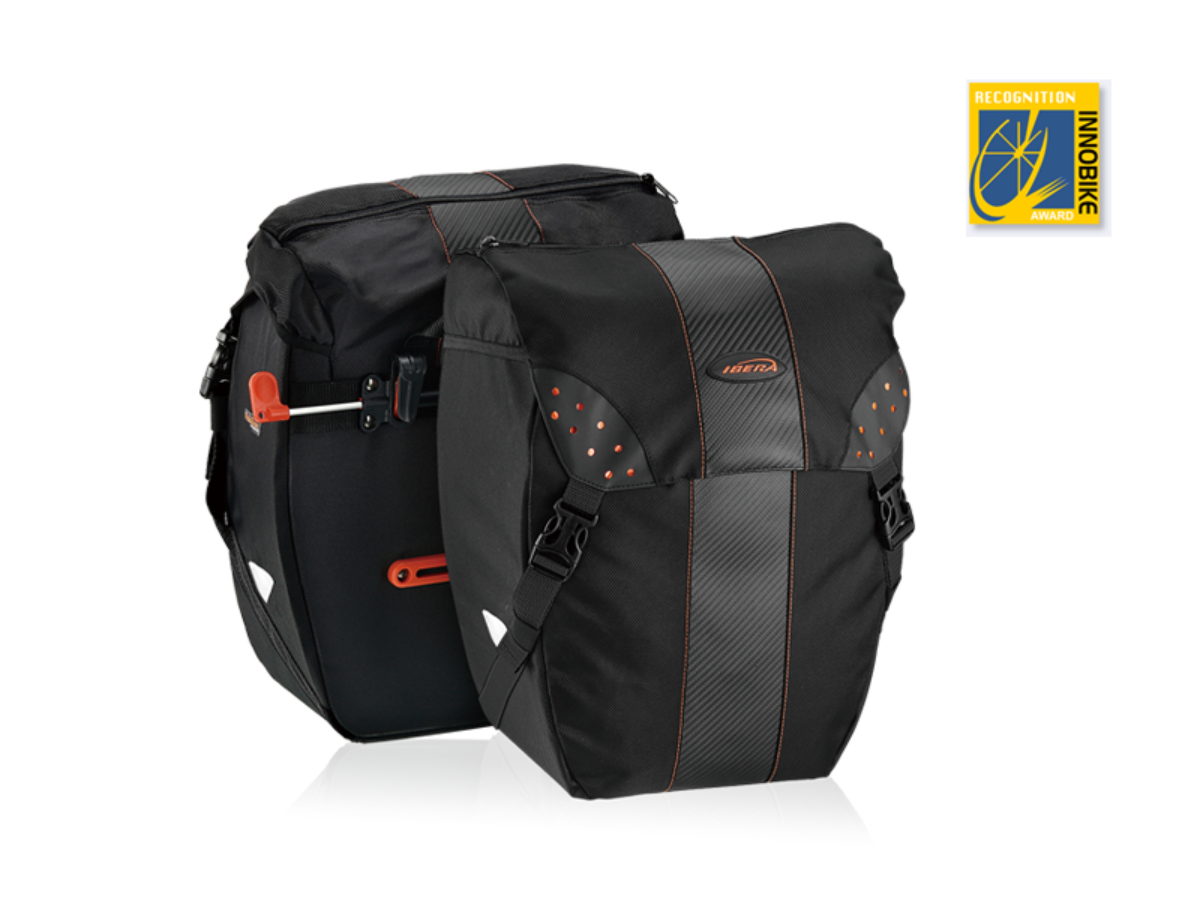 Ibera PakRak Panniers - 1 Piece