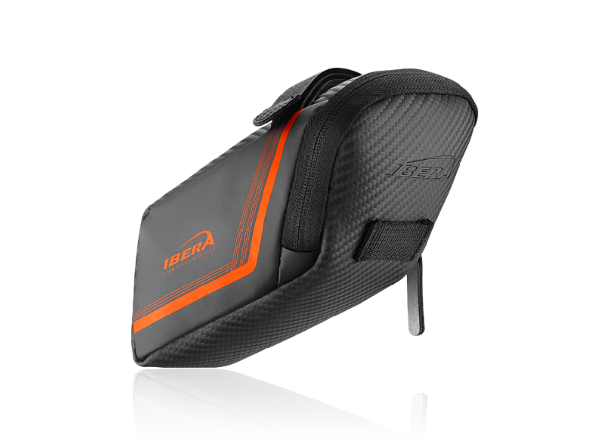 Ibera SeatPak Saddle Bag - SB16M - Orange