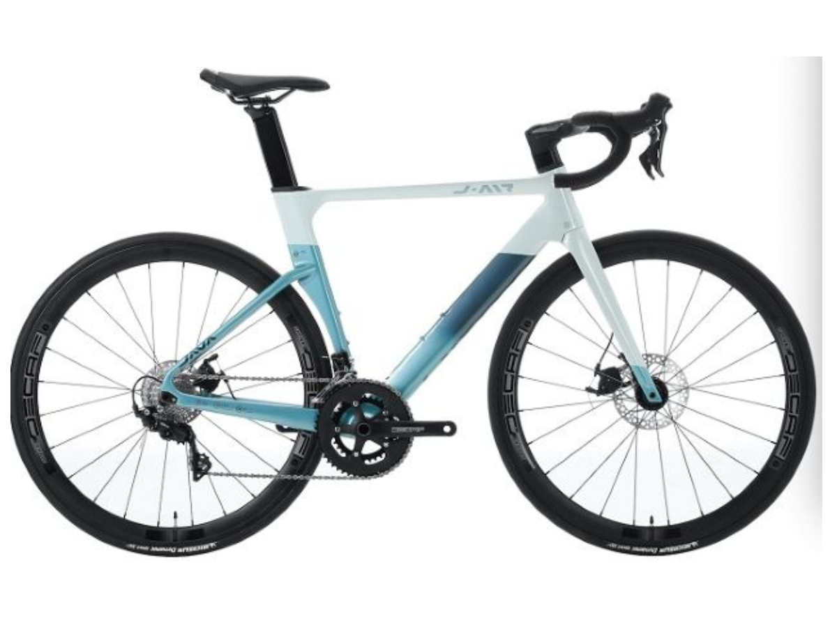 Java J-Air Fuoco 105 Integrated Carbon Handlebar - Carbon Wheels