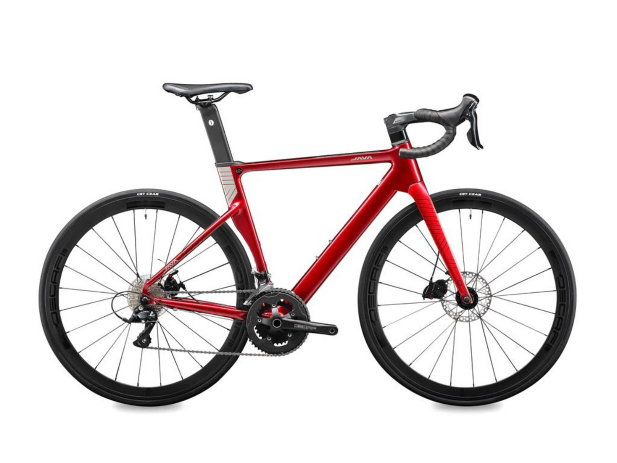 Java Siluro 6 Shimano Sora with Integrated Alloy Handlebar