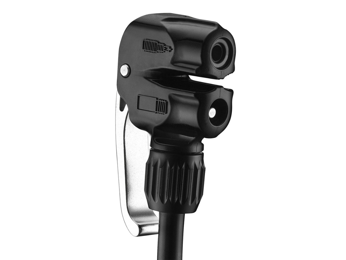 Lezyne Dual Valve Pump Head - Black