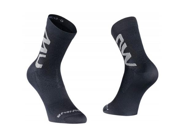 Northwave Extreme Air Mid Socks - Black/Grey