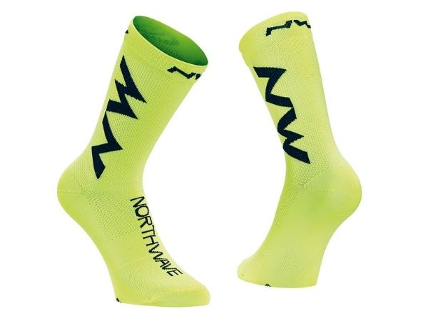 Northwave Extreme Air Socks - Yellow Fluo/Black