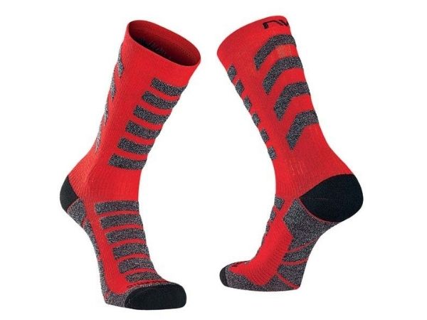 Northwave Husky Ceramic Socks - Red/Black