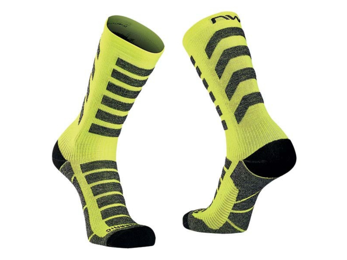 Northwave Husky Ceramic Socks - Yellow Fluo