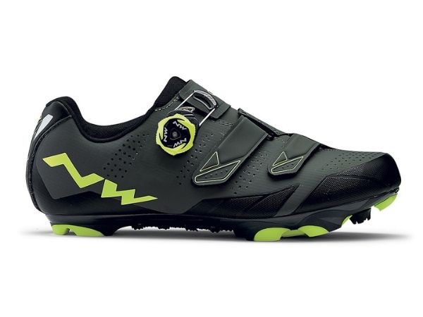 Northwave Scream 2 Plus Shoes - Blk/Grey/Yel