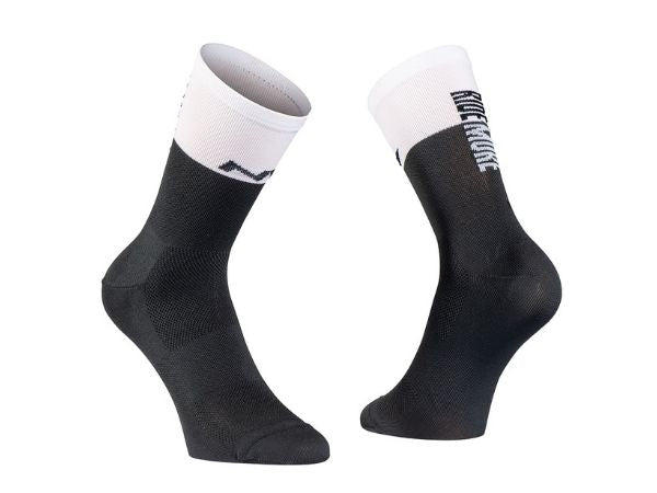Northwave Work Less Ride More Socks - Black/White