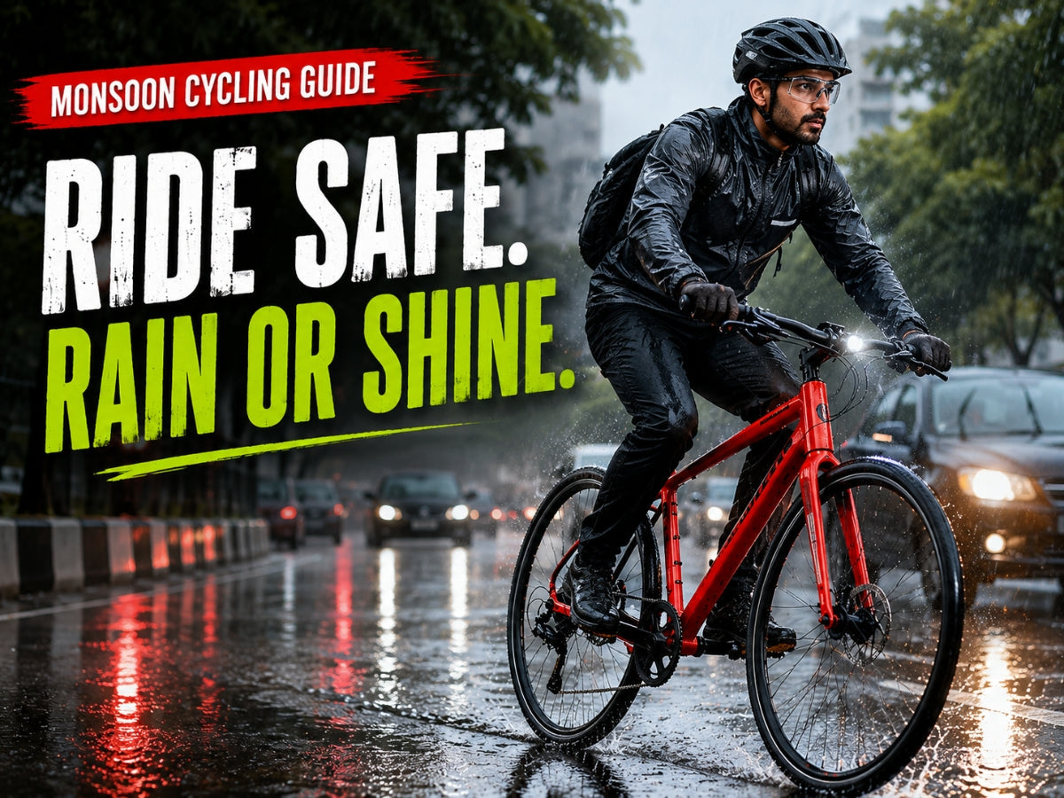 Essential Tips for Cycling in the Monsoon: Your Guide to a Safe Commute