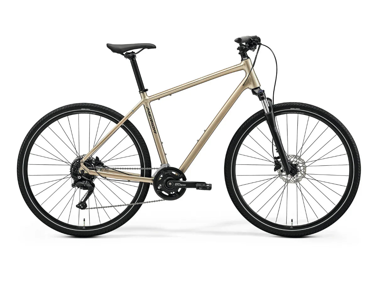 Merida Crossway 100 – 700C Hybrid Bike (Cream)