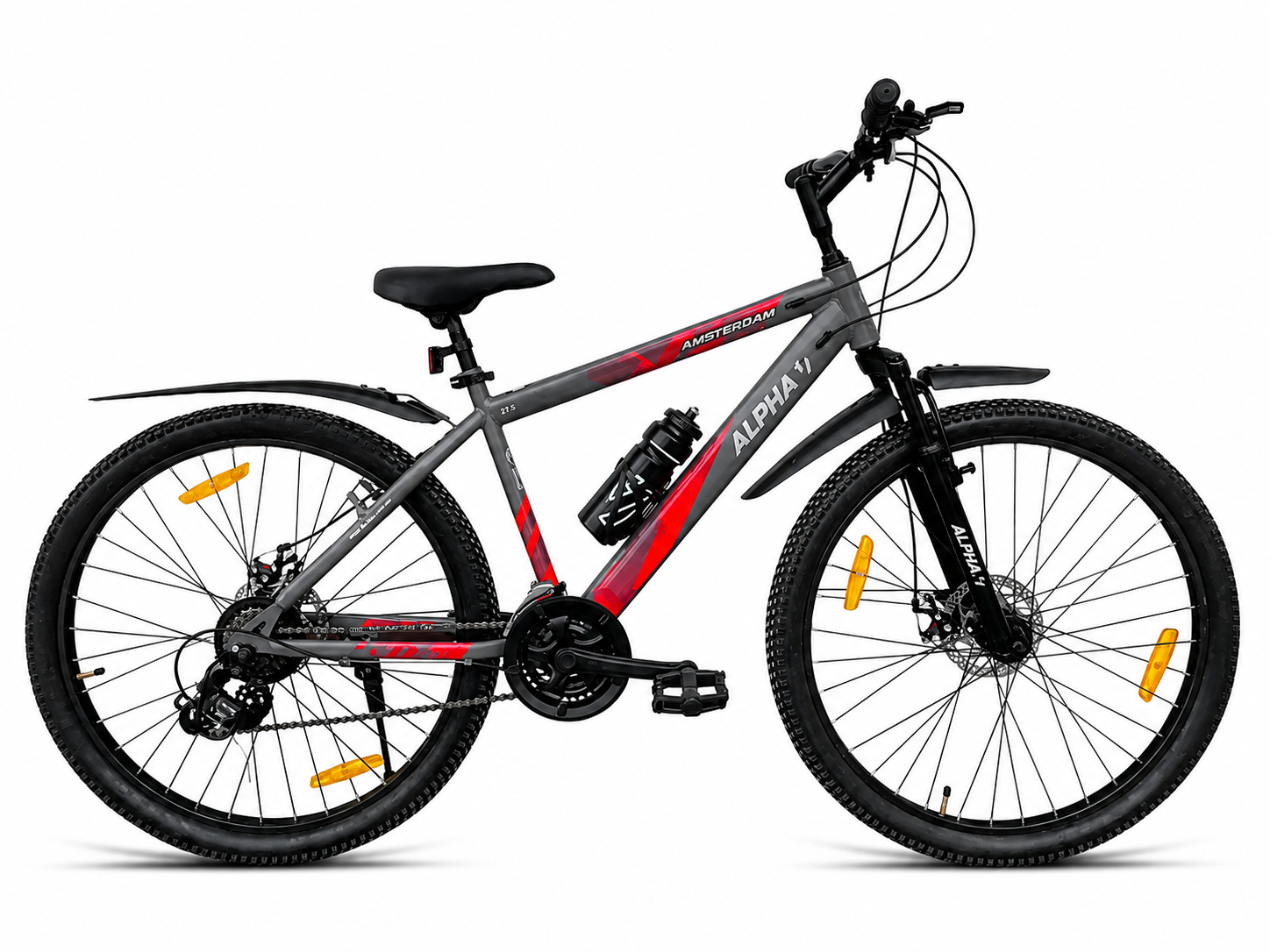 Ninety One 26 Amsterdam 21-Speed FS D/Disc Bicycle - Text Review
