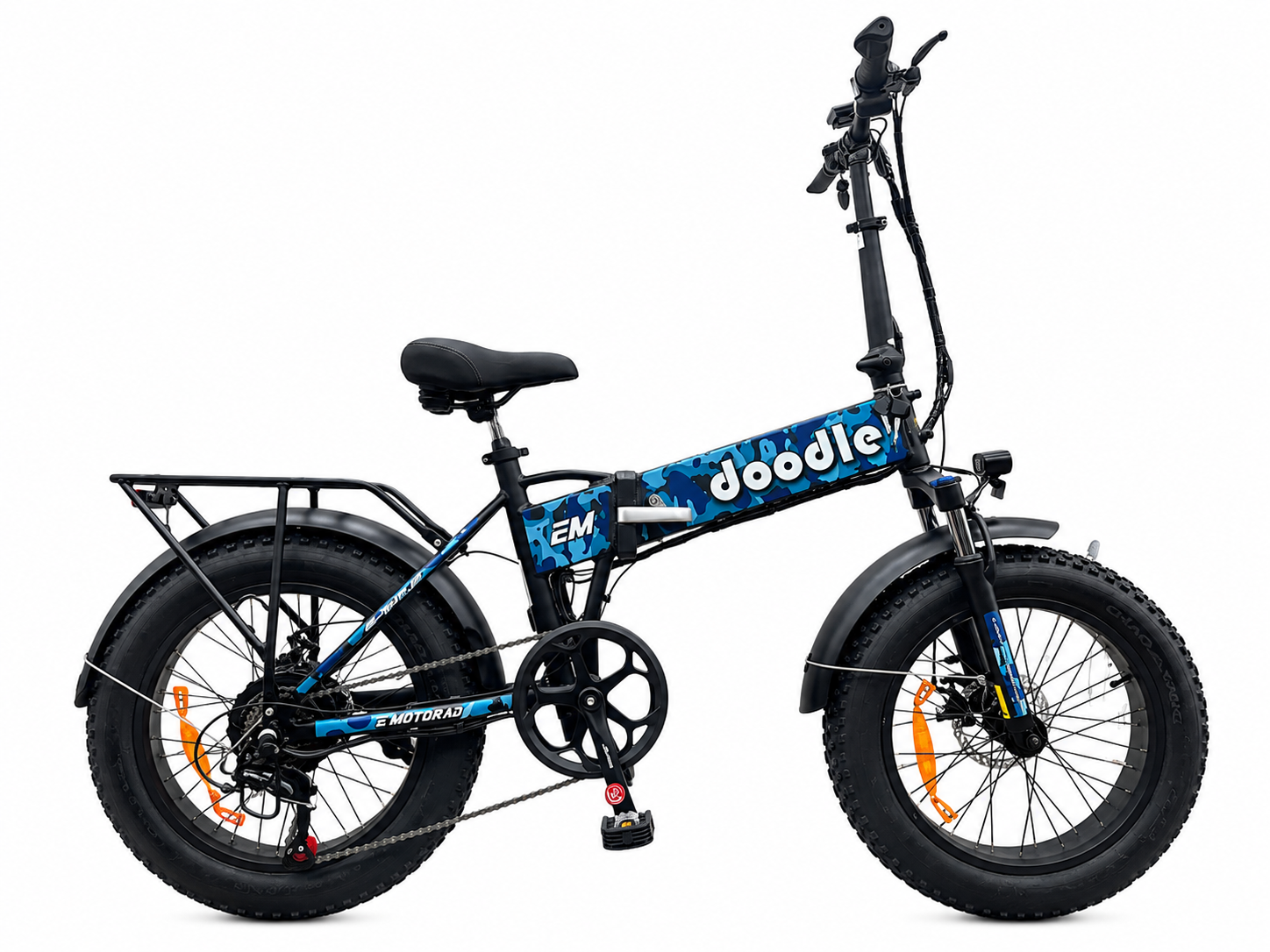 em electric bicycle Totem Bulldog Fat Tire Mountain E-Bike which enhances the user experience and makes riding more convenient and convenient Electric Bikes for Sale |