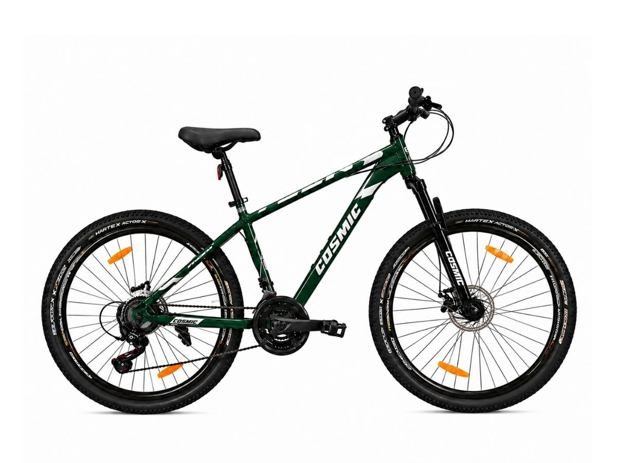 Cosmic 27.5 Tusk 21-Speed FS D/Disc Bicycle - Text Review