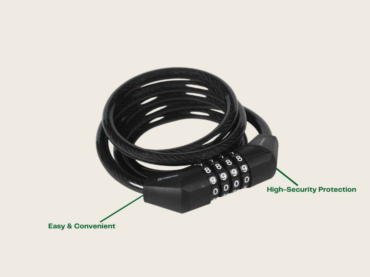 Firefox Bicycle Lock 4-Digit Combination - Review