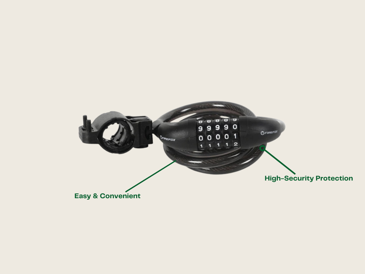 Firefox Bicycle Lock 5-Digit Combination - Review