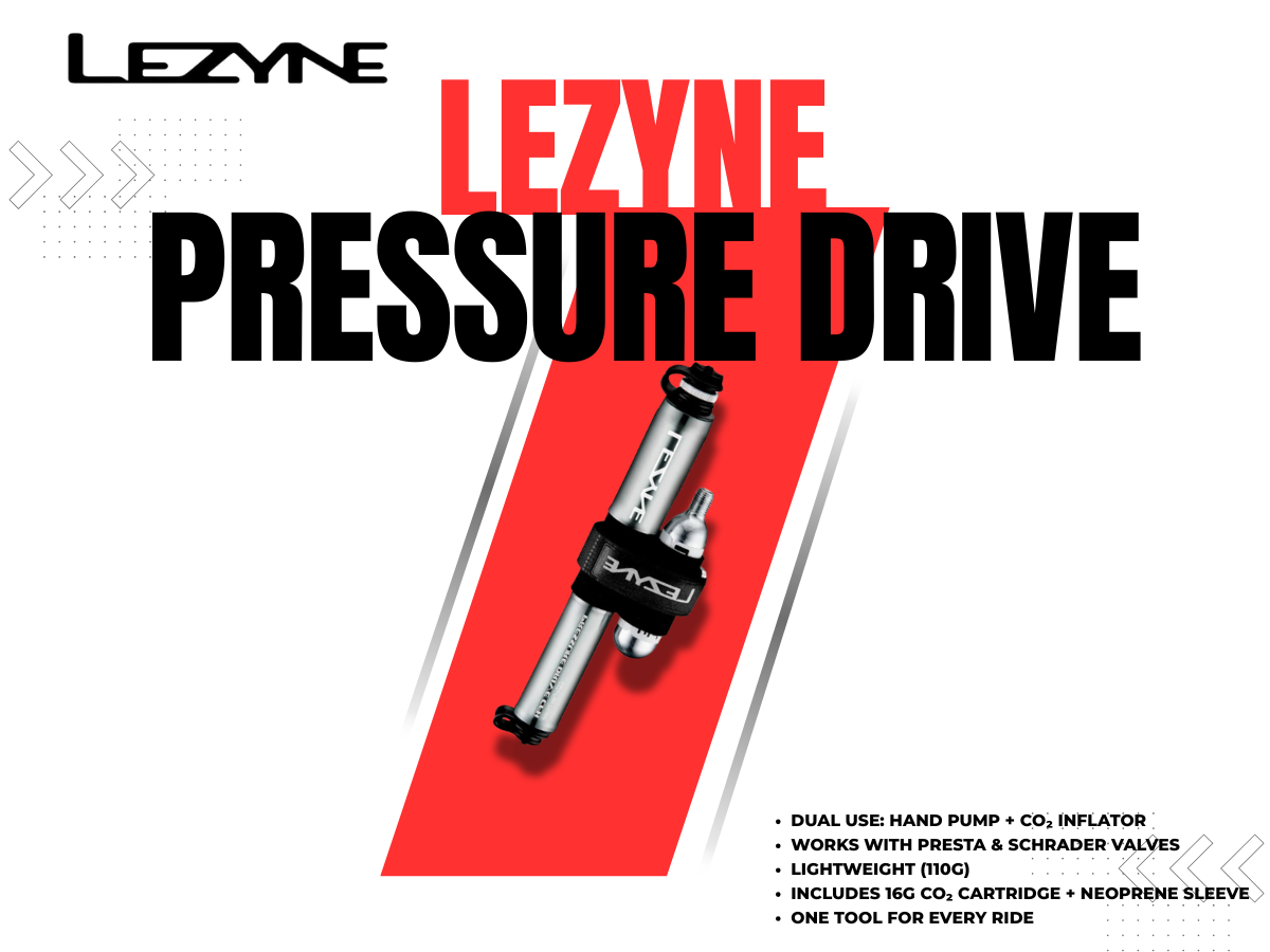Lezyne Pressure Drive CFH-CO2 Pump Text Review