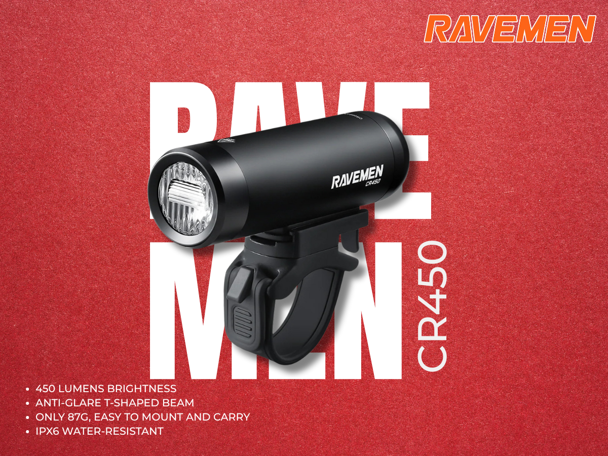 Ravemen CR450 Bicycle Front Light - Text Review