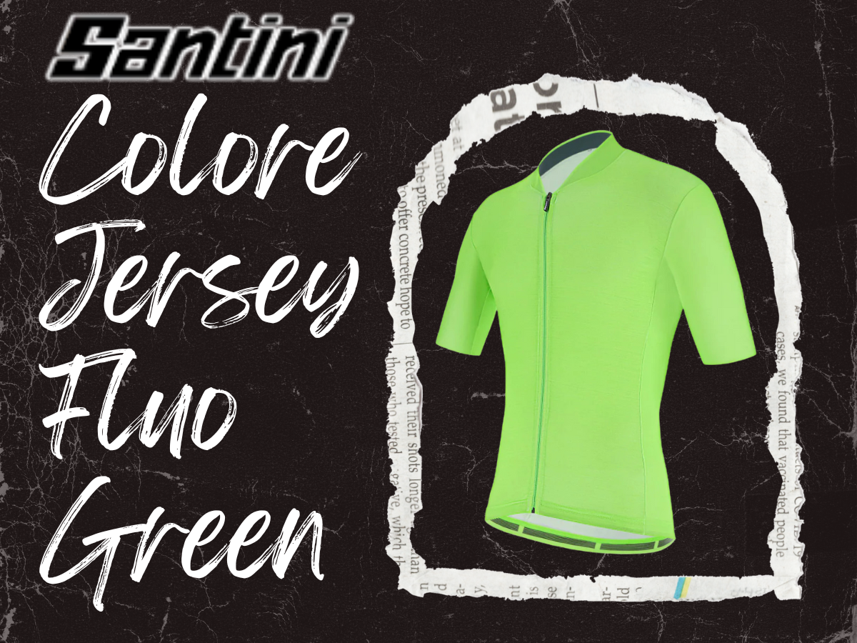 Santini Colour Jersey - Fluo Green Text Review