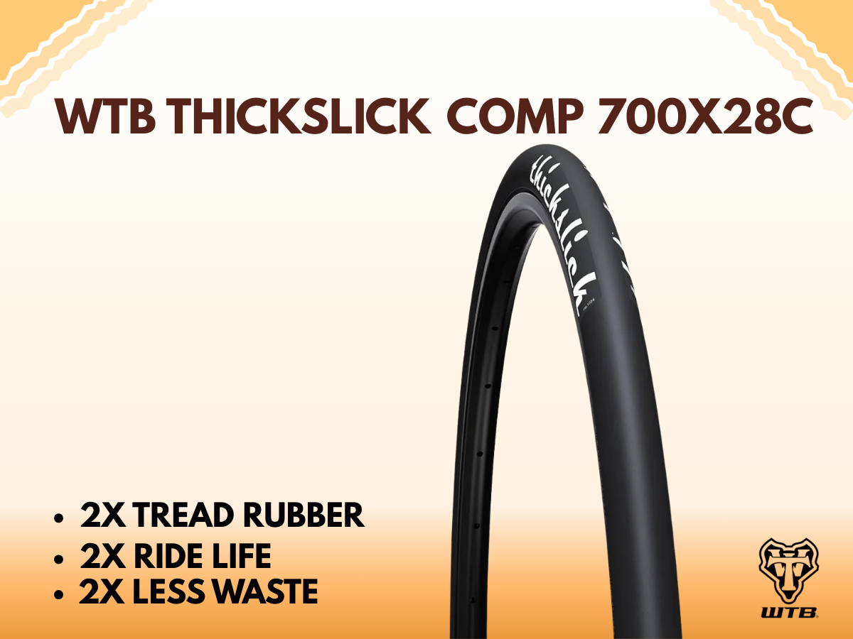 WTB Thick Slick Comp 700x28C - Wired Tire - Text Review