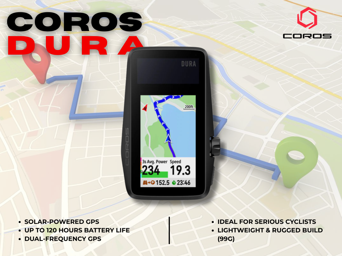 Coros Dura Solar GPS Bike Computer - Text Review – Expert Reviews