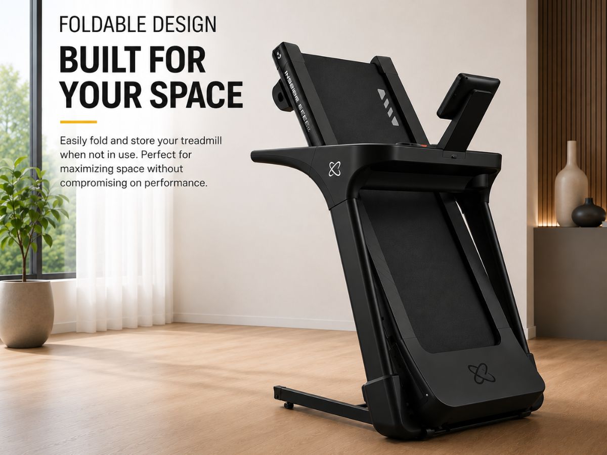 Inspire Series T4s Treadmill with 10 inch Touchscreen - 220V