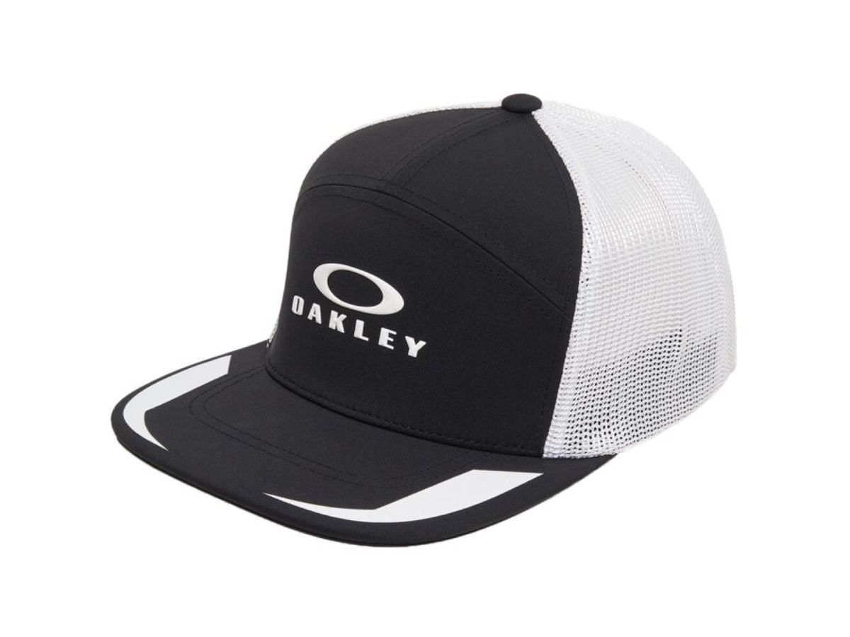Oakley Podium Trucker Hat - Black/White