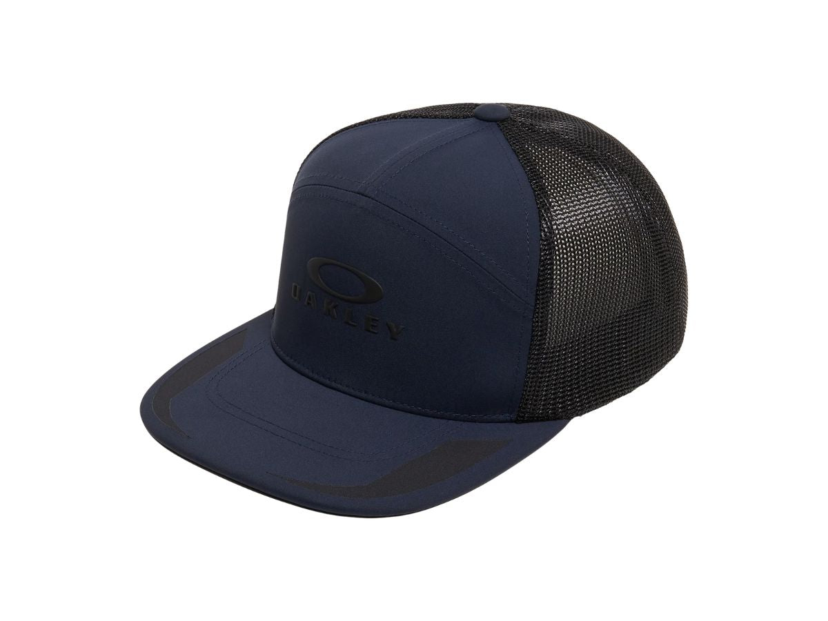 Oakley Podium Trucker Hat - Abyss/Black
