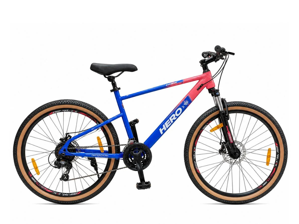 Hero Sprint 26 Enzo 21-Speed D/Disc Bicycle