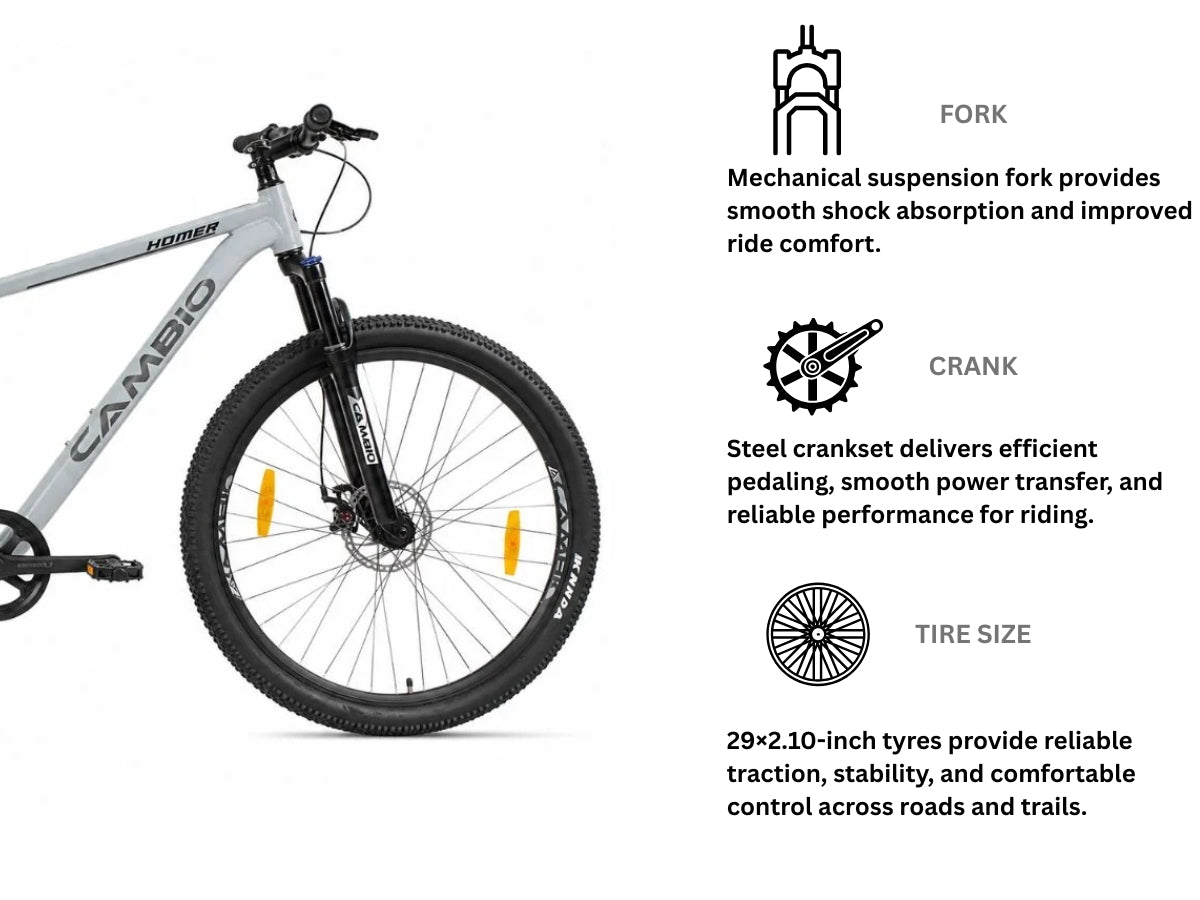 Cambio 29 Homer SS FS D/Disc Bicycle