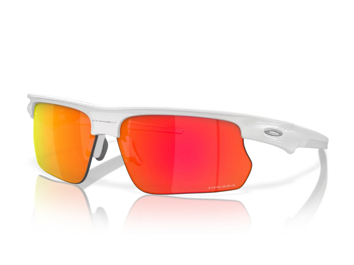 Oakley Bisphera - Polished White Prizm Ruby