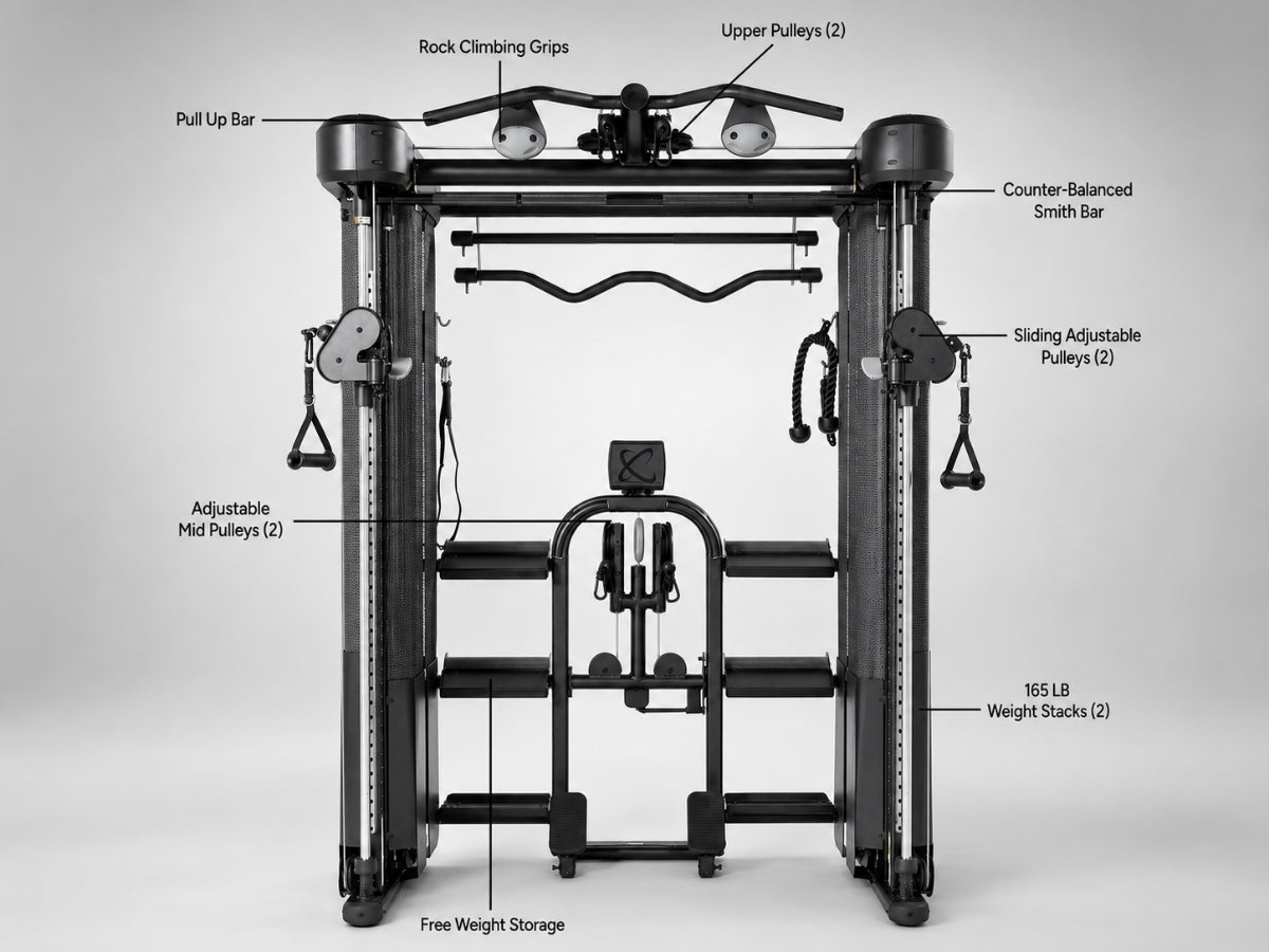 Inspire Series FT2 PRO Smith Functional Trainer