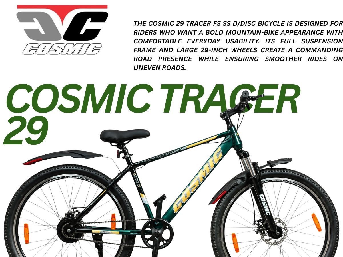 Cosmic 29 Tracer FS SS D/Disc Bicycle