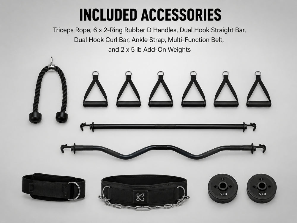 INCLUDED ACCESSORIES
