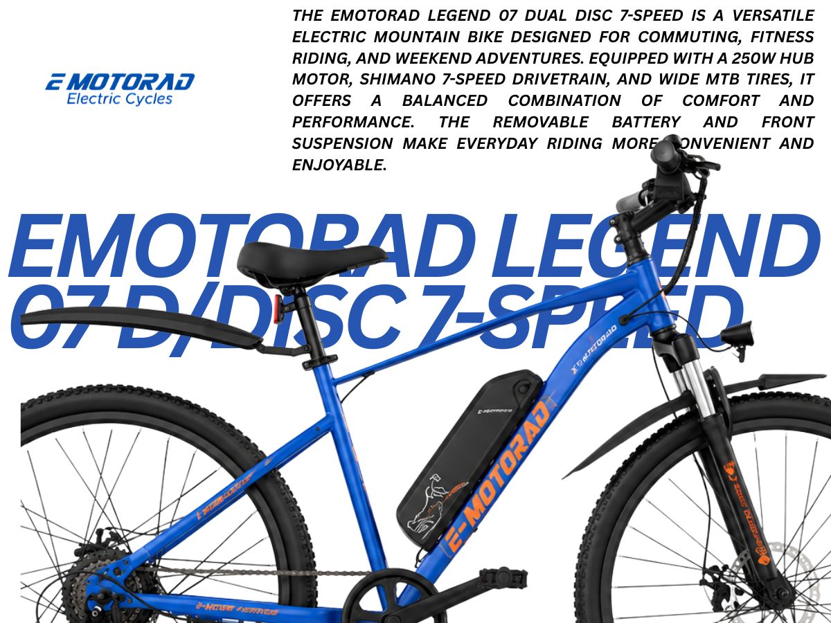 EMotorad Legend 07 D/Disc 7-Speed