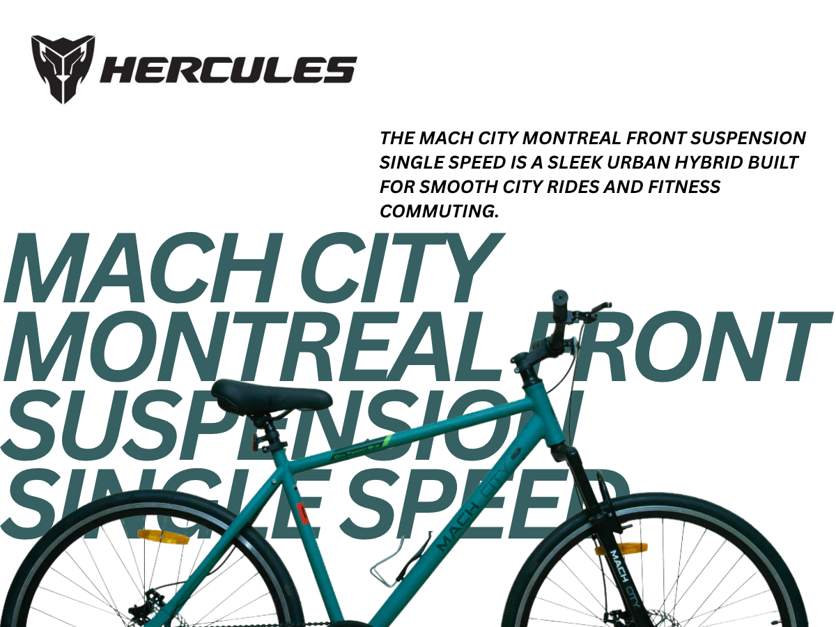 Mach City Montreal Front Suspension Single Speed