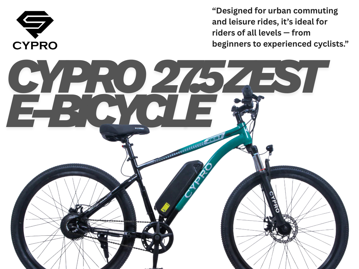 Cypro 27.5 Zest E-Bicycle