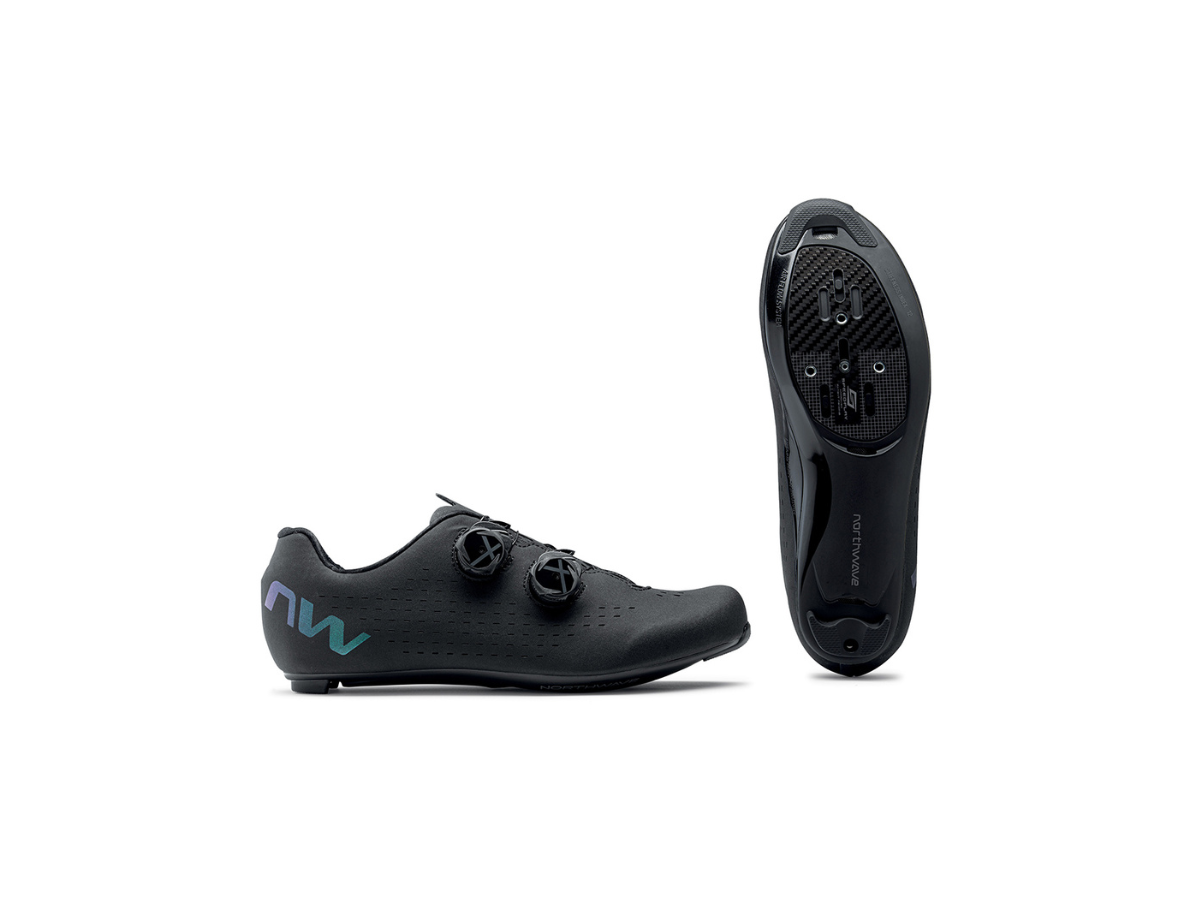 Northwave Revolution 3 Road Shoes - Black/Iri