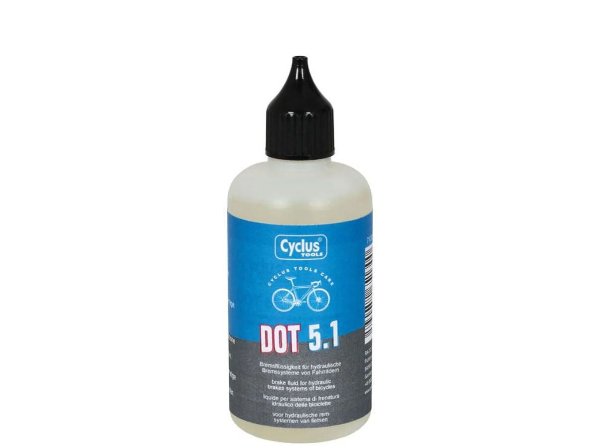 Cyclus Tools Brake Fluid DOT 5.1 - 100ml Bottle