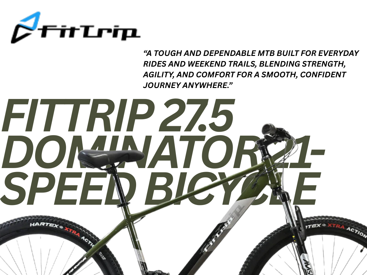 FitTrip 27.5 Dominator 21-Speed Bicycle