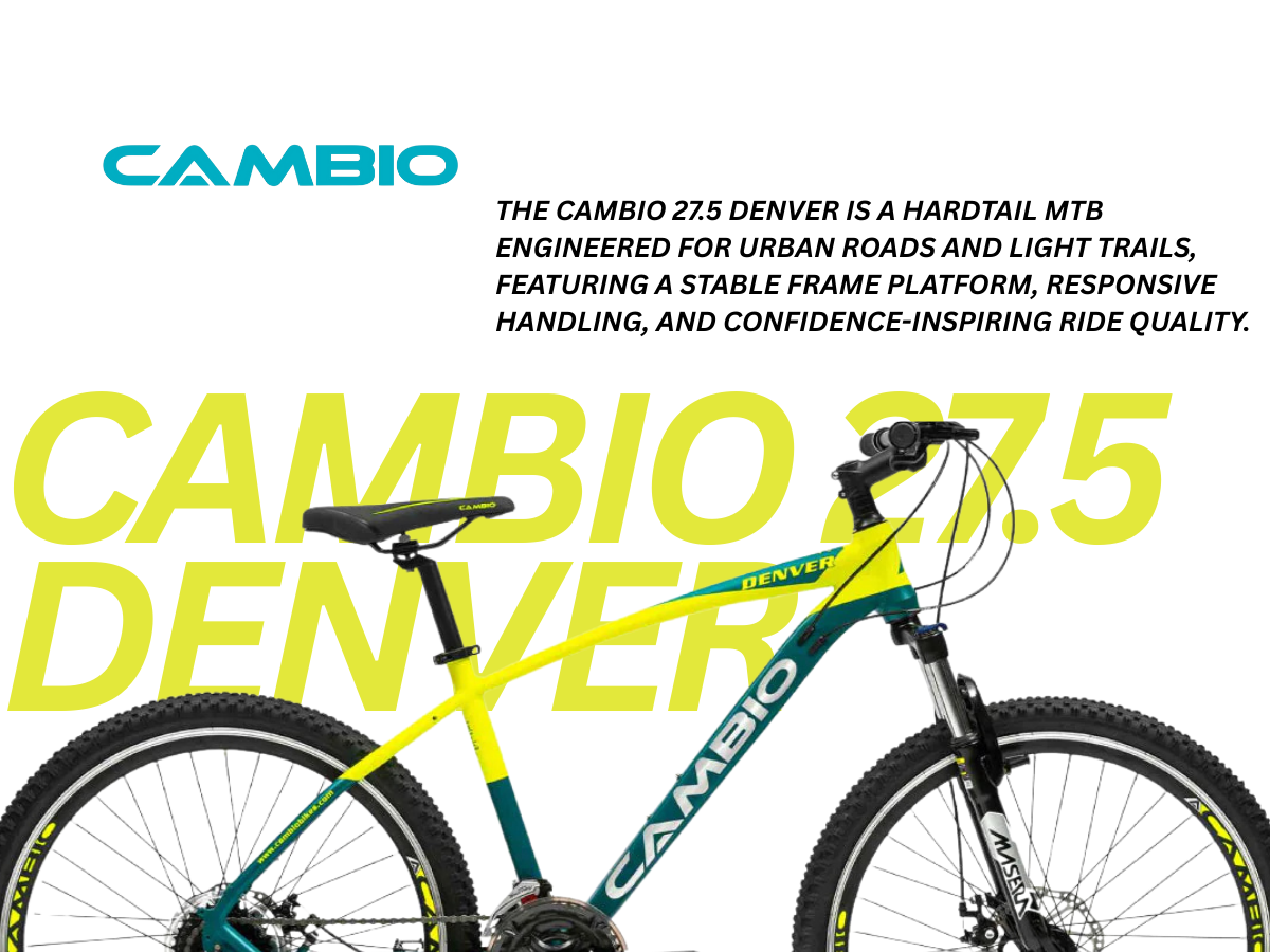Cambio 27.5 Denver 24-Speed D/Disc Bicycle