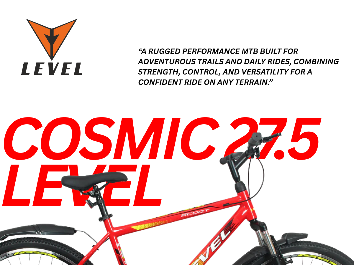 Cosmic 27.5 Level Scoot SS FS Bicycle