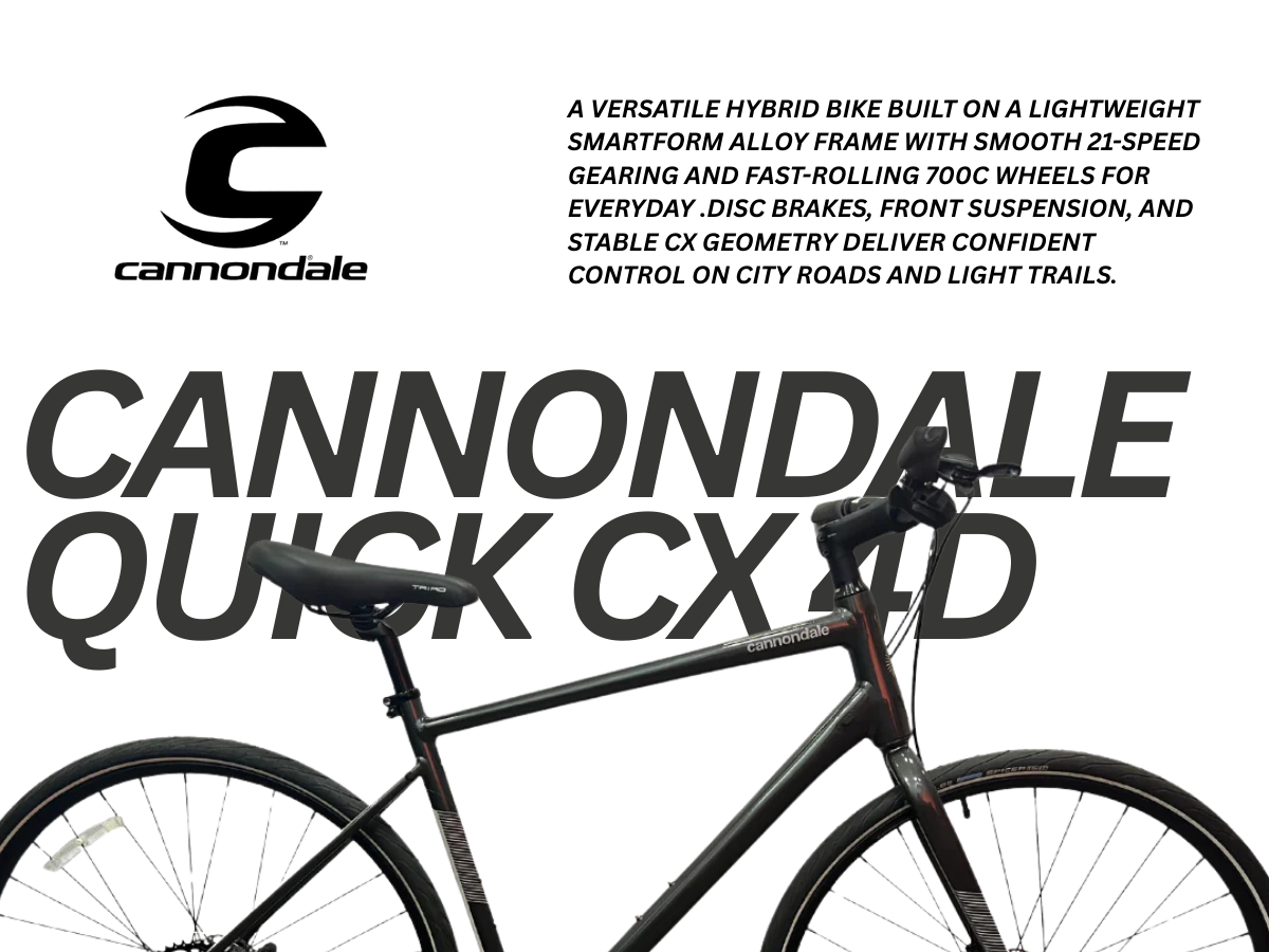 Cannondale 700C Quick 4 Disc 21 Speed