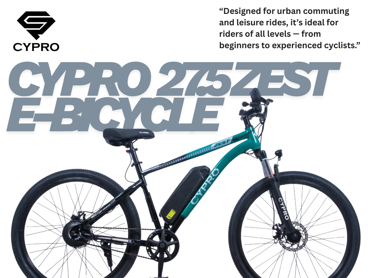 Cypro 27.5 Zest E-Bicycle