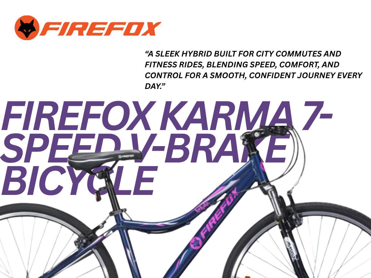 Firefox Karma 7-Speed V-Brake Bicycle
