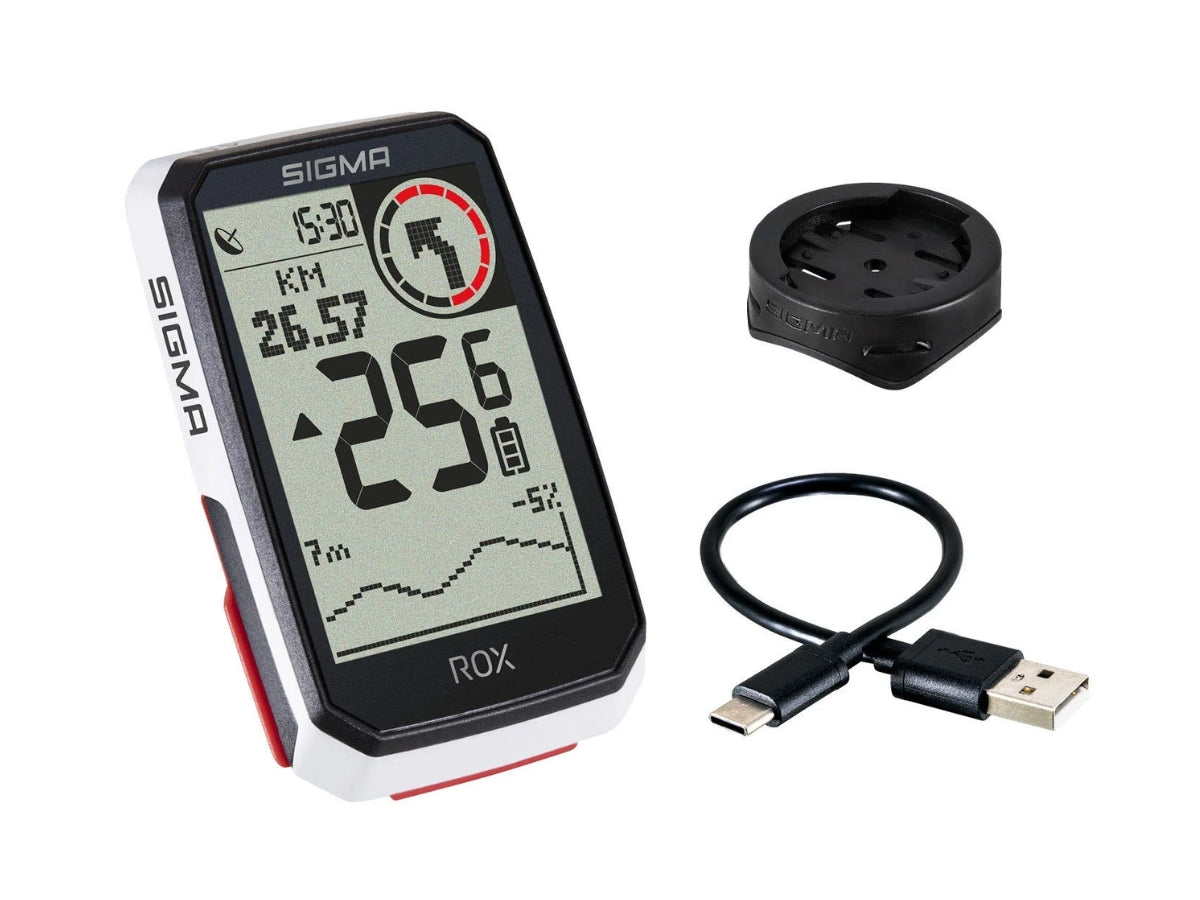 Sigma GPS ROX4.0 White Sensor Set