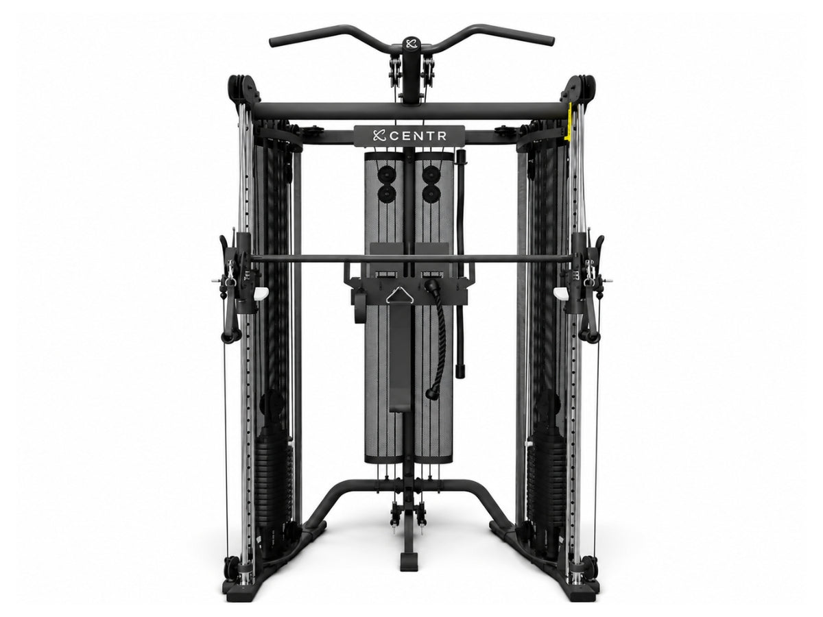 Centr X Hyrox Inspire Series SF6 Home Gym Functional Trainer with selectorized smith Bar