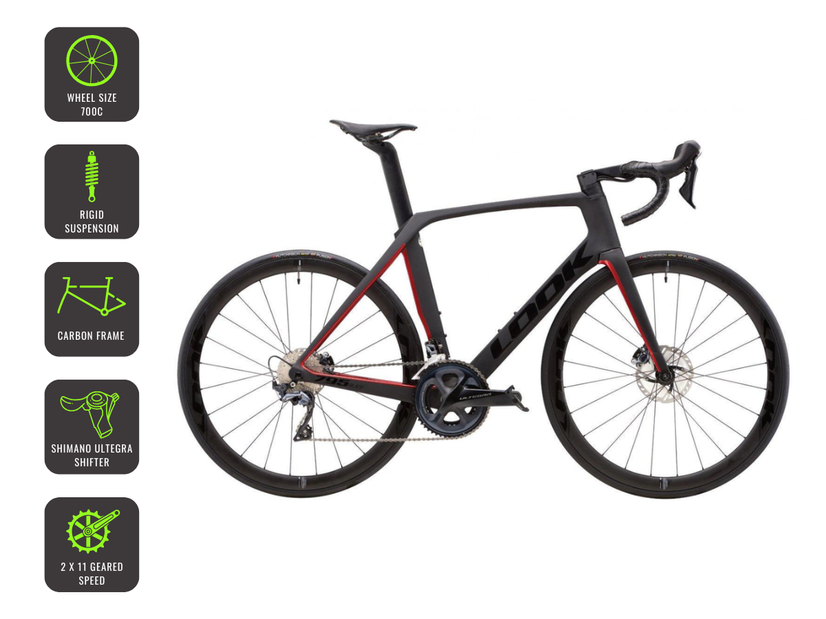 Look Bike 795 Blade DB ULT LOOK R38D Wheels