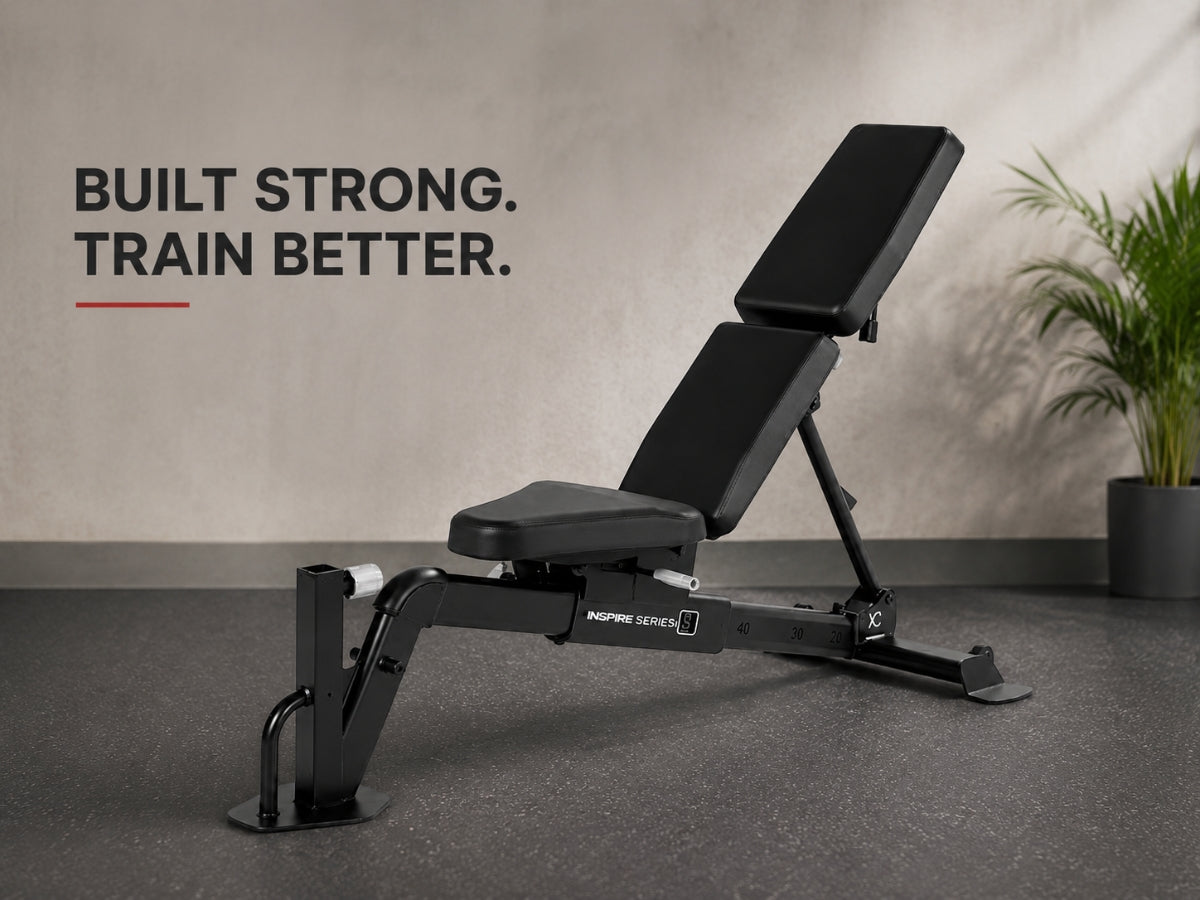 Inspire Series FID7 PRO Multi-Adjustable Weight Bench(takes attachments)