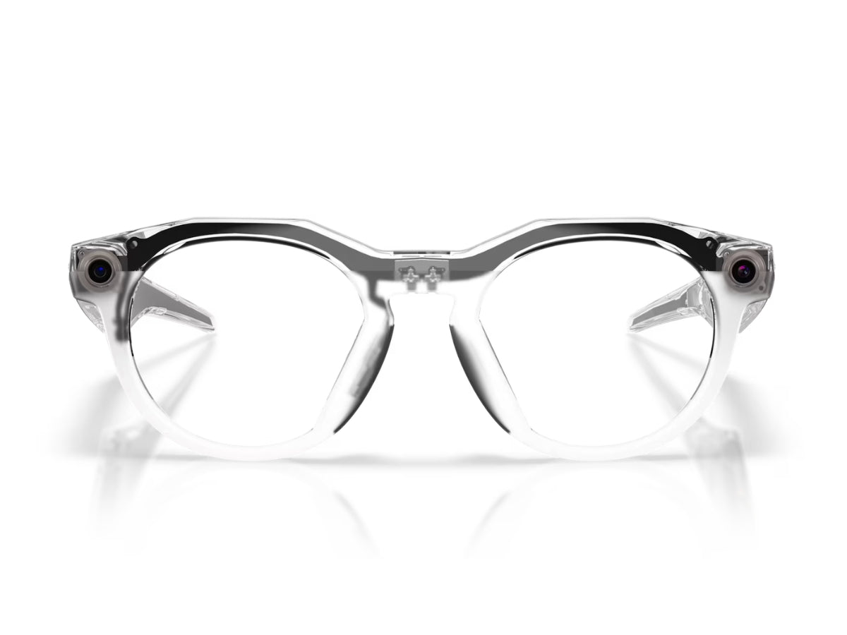 Oakley 8002-05 HSTN Meta Clear Transitions Grey